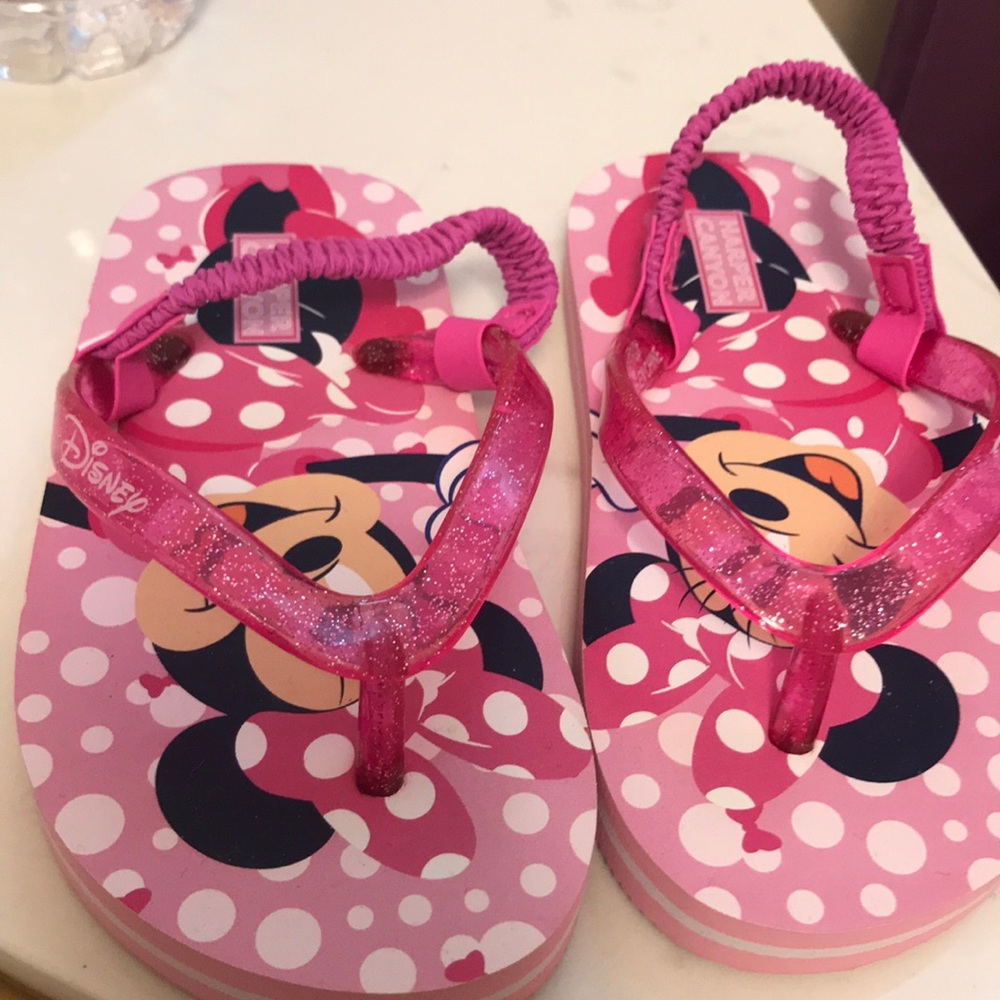 Minnie Mouse Toddler flip flops